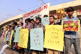 Dhaka University Students Protest As It Boycotts Jan. 7 Election