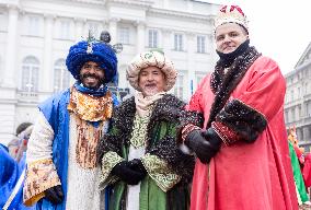 Epiphany Day Celebration In Warsaw