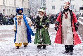 Epiphany Day Celebration In Warsaw