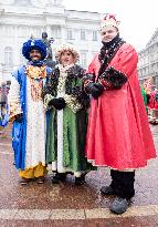 Epiphany Day Celebration In Warsaw