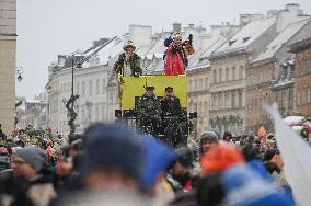 POLAND-WARSAW-THREE KINGS DAY-PARADE