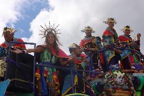 COLOMBIA-PASTO-CARNIVAL-BLACKS AND WHITES
