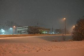 New York Metropolitan Area's First Snowfall Of 2024