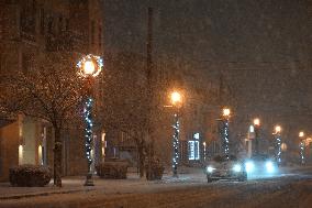 New York Metropolitan Area's First Snowfall Of 2024