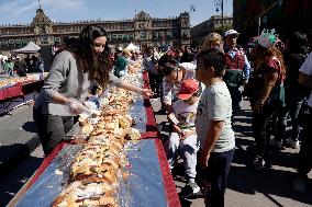 Three Kings Day Celebration In The Zocalo Mexico City