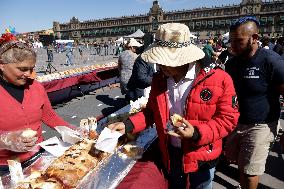 Three Kings Day Celebration In The Zocalo Mexico City