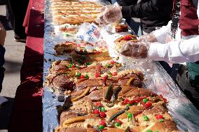 Three Kings Day Celebration In The Zocalo Mexico City