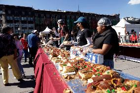 Three Kings Day Celebration In The Zocalo Mexico City