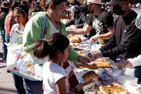 Three Kings Day Celebration In The Zocalo Mexico City