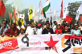DYFI Youth Rally In Kolkata, India