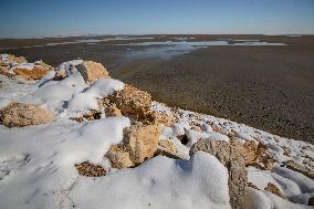 Iran-Dried Lake Of Urmia