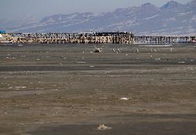 Iran-Dried Lake Of Urmia