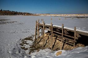 Iran-Dried Lake Of Urmia