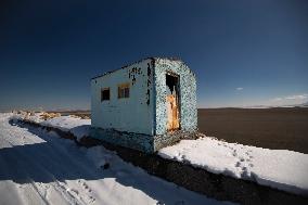 Iran-Dried Lake Of Urmia