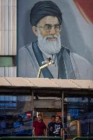 Iran-Portraits Of Supreme Leader