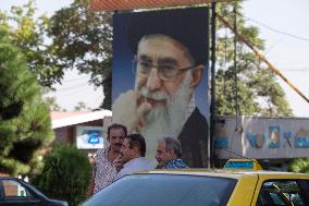Iran-Portraits Of Supreme Leader