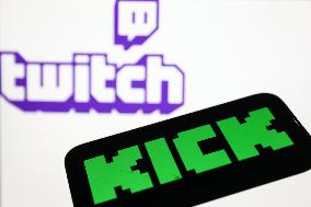 Kick And Twitch Photo Illustrations