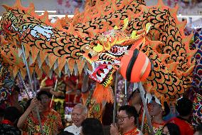 MALAYSIA-KELANG-NEW YEAR CELEBRATION-DRAGON DANCE