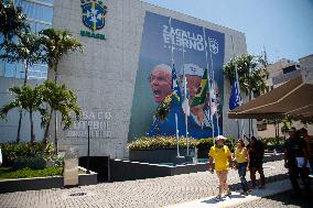 (SP)BRAZIL-RIO DE JANEIRO-FOOTBALL-MARIO ZAGALLO-FAREWELL