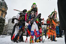 Winter folklore festival in Lviv