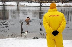 Epiphany on Lake Telbin in Kyiv