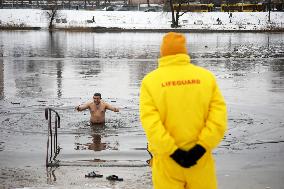 Epiphany on Lake Telbin in Kyiv