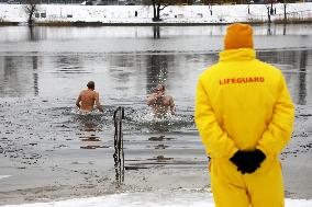 Epiphany on Lake Telbin in Kyiv