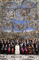 Pope Francis Greets The Diplomatic Corps Accredited To The Holy See - Vatican