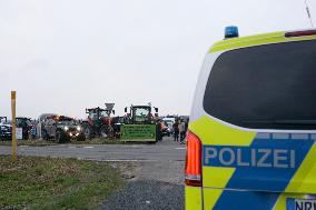 Nationwide German Farmers Protest In Cologne
