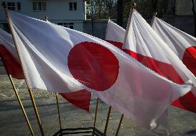 Japan FM In Poland