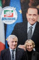 First Press Conference Of 2024 Of The Italian Party Forza Italia