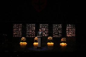 Justin Trudeau At Victims Of Ukraine Airlines Flight PS752 Ceremony - Richmond Hill