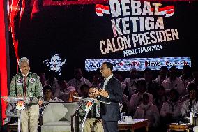 The Third Debate Of The 2024 Presidential Election Of The Republic Of Indonesia