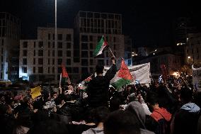 Protesters Call For Immediate Ceasefire In Gaza On New Year's Eve - Beirut