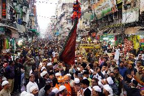 Religious Procession For The Urs Festival - India