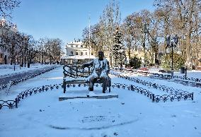 Odesa in snow