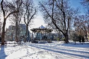 Odesa in snow