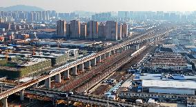#CHINA-NEW RAILWAY OPERATING PLAN-ADJUSTMENT (CN)