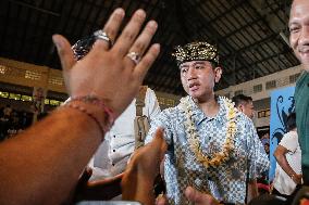 Vice Presidential Candidate Gibran Rakabuming Raka Campaign In Bali