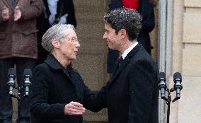 Handover Ceremony At Hotel De Matignon - Paris