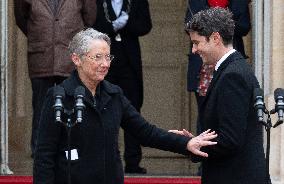 Handover Ceremony At Hotel De Matignon - Paris