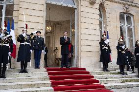 Handover Ceremony At Hotel De Matignon - Paris