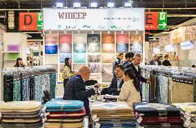 GERMANY-FRANKFURT-HEIMTEXTIL-TEXTILE FAIR