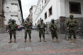 ECUADOR-QUITO-INTERNAL ARMED CONFLICT
