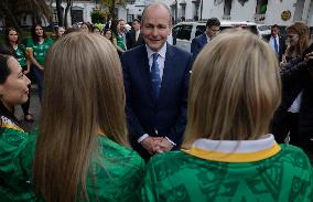 Micheál Martin, Deputy Prime Minister Of Ireland And Minister For Foreign Affairs And Defence, Visits Mexico