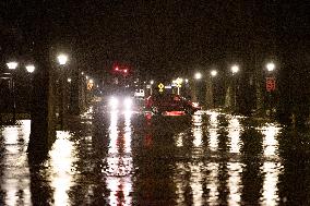 Storm Hits Hampton Roads, Flooding In Norfolk