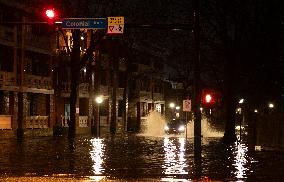 Storm Hits Hampton Roads, Flooding In Norfolk