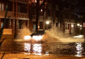 Storm Hits Hampton Roads, Flooding In Norfolk