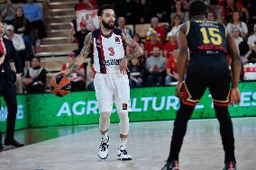 Basketball Euroligue - AS Monaco and Baskona Vitoria-Gasteiz