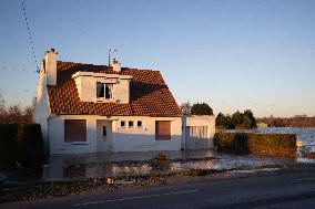 Flooding in the north of France - Pas-de-Calais